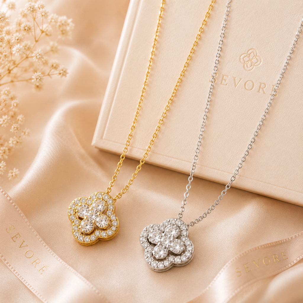Céleste Clover Necklace