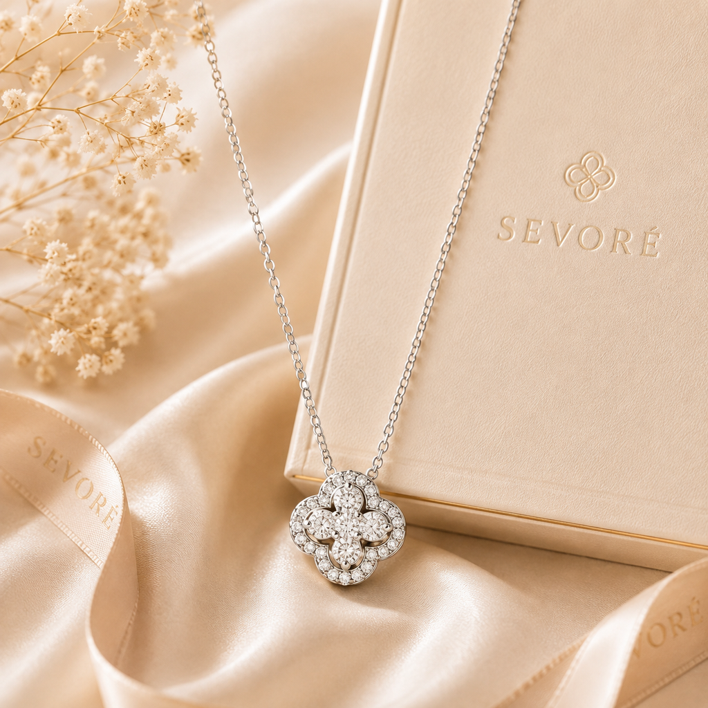 Céleste Clover Necklace
